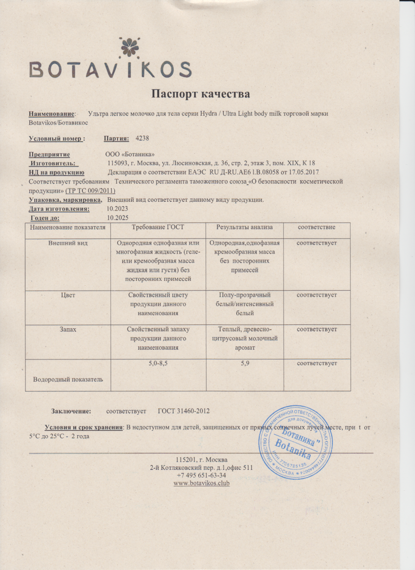 Паспорт №102023